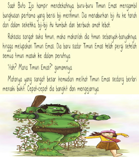 Kesimpulan Dari Cerita Rakyat Timun Mas Hijriyah S