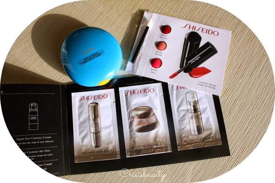 Productos gratis de Shiseido gracias a su club Omotenashi