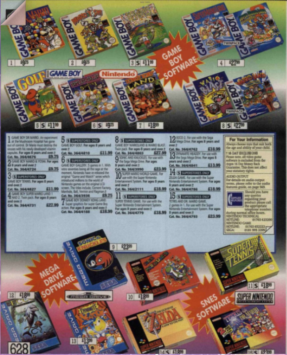 🕹️🎮 The Argos Catalogue & Video Games in the 1970s, 80s & 90s A Trip