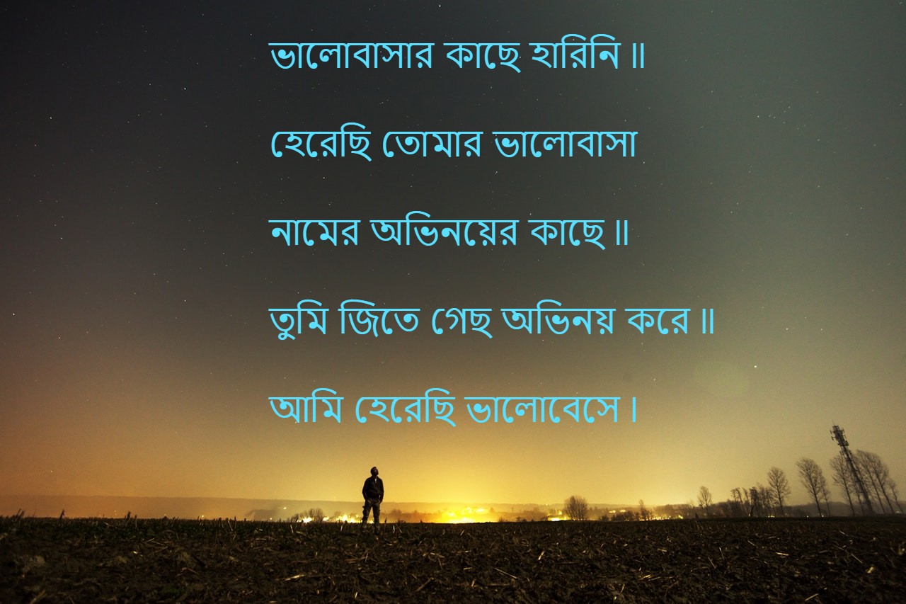 Best Bangla Heart Touching Sad sms | Bangla sad sms shayari ...