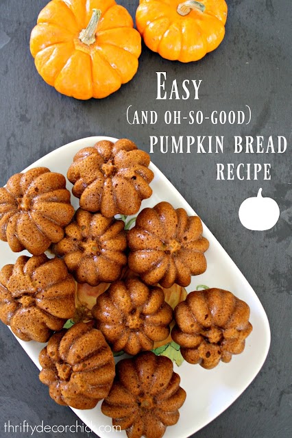 Moist and easy pumpkin bread