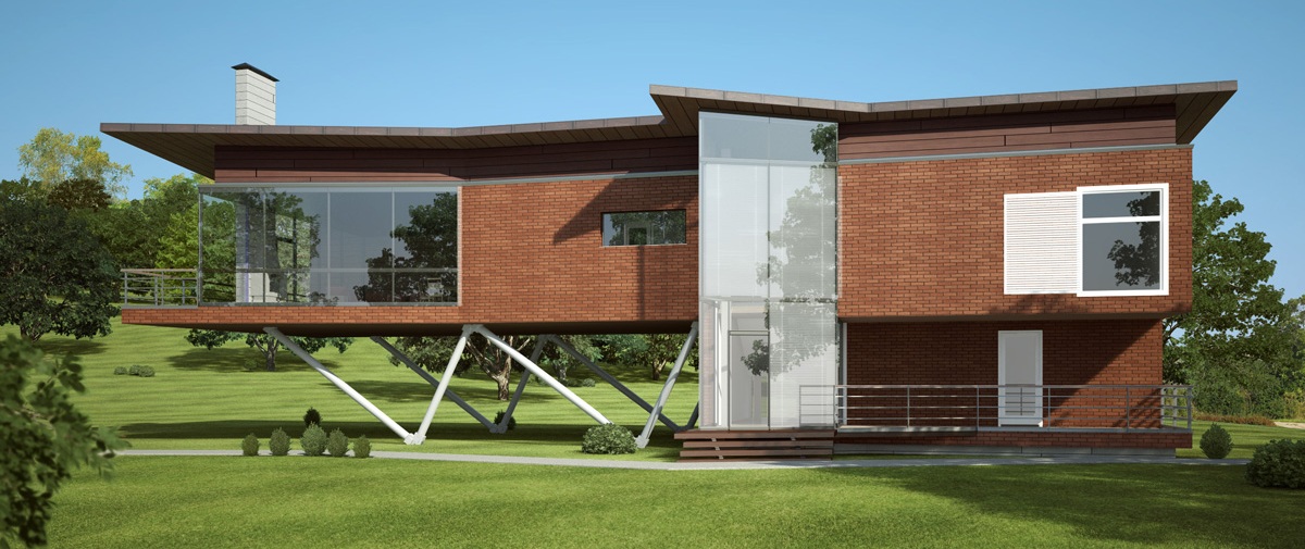 3D Front Elevation.com: Modern Style House Design House Plan ...