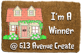 I'm a November Winner at 613 Avenue Create