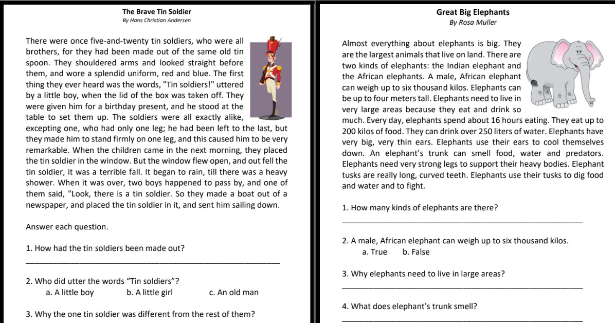 Reading Comprehension Materials for GRADE 4 (Free Download) Guro Tayo