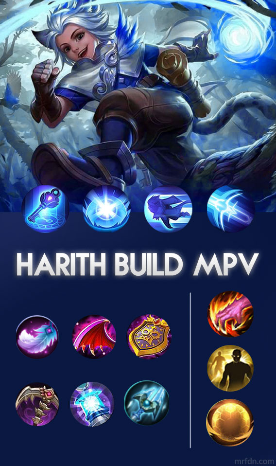 build item harith mobile legends mvp evos vs rrq