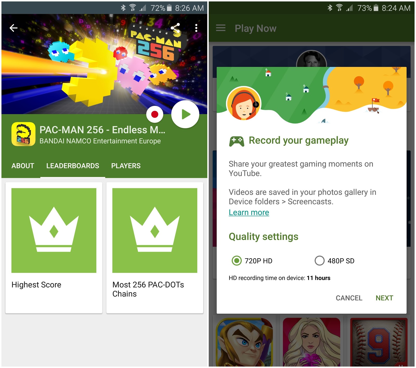 Google Play Games Now Lets You Record And Share Gameplay