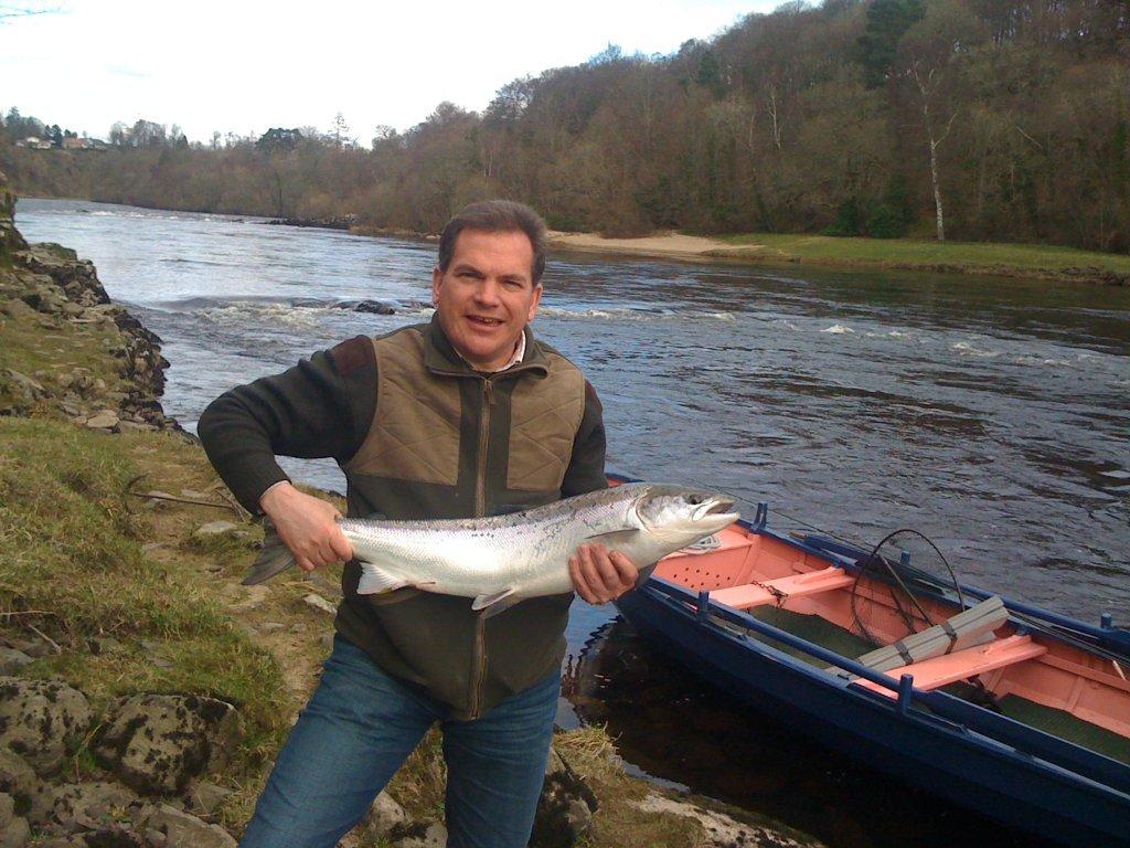 Salmon Fishing Scotland. Salmon Fishing Scotland First ever Salmon on Lower Tay, Perthshire