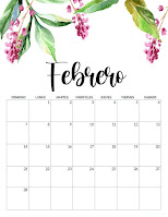Featured image of post Calendario Febrero 2021 Con Flores Para Imprimir / Echa un vistazo a este classico calendario imprimible.