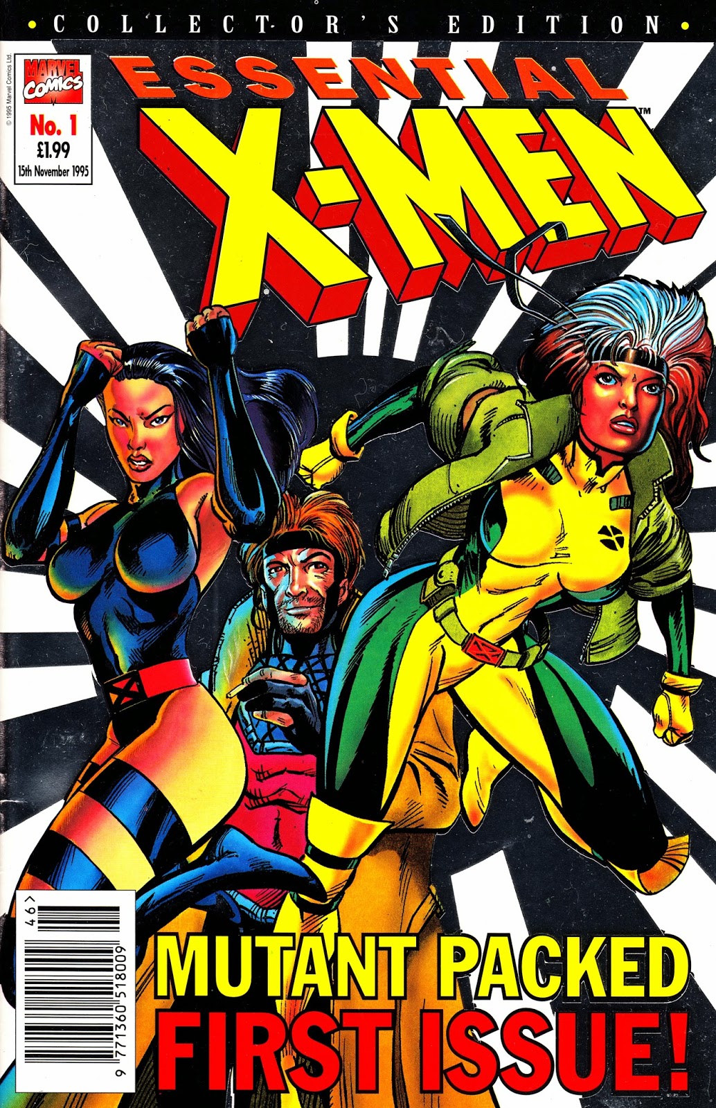 STARLOGGED GEEK MEDIA AGAIN 1995 THE ESSENTIAL XMEN Issue 1