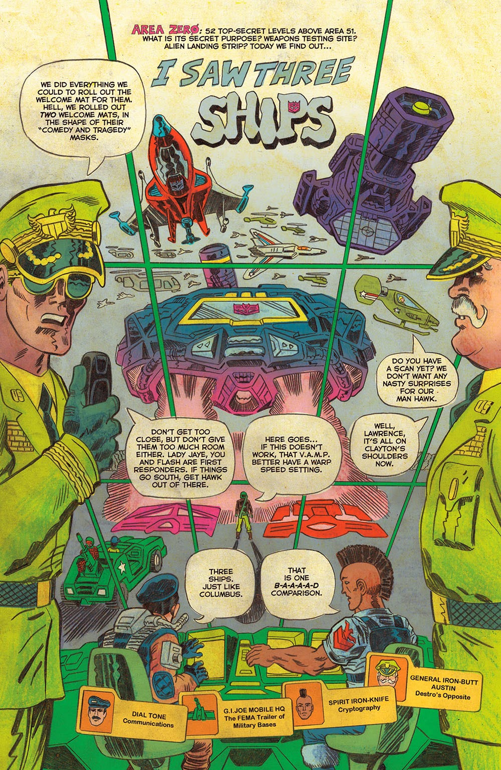 Transformers vs. G.I. Joe chapter 1 page 7