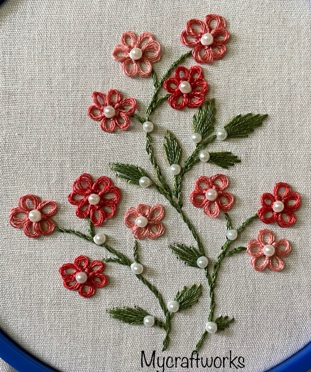 How to Back Stitch and Make French Knots on Cross Stitch Patterns