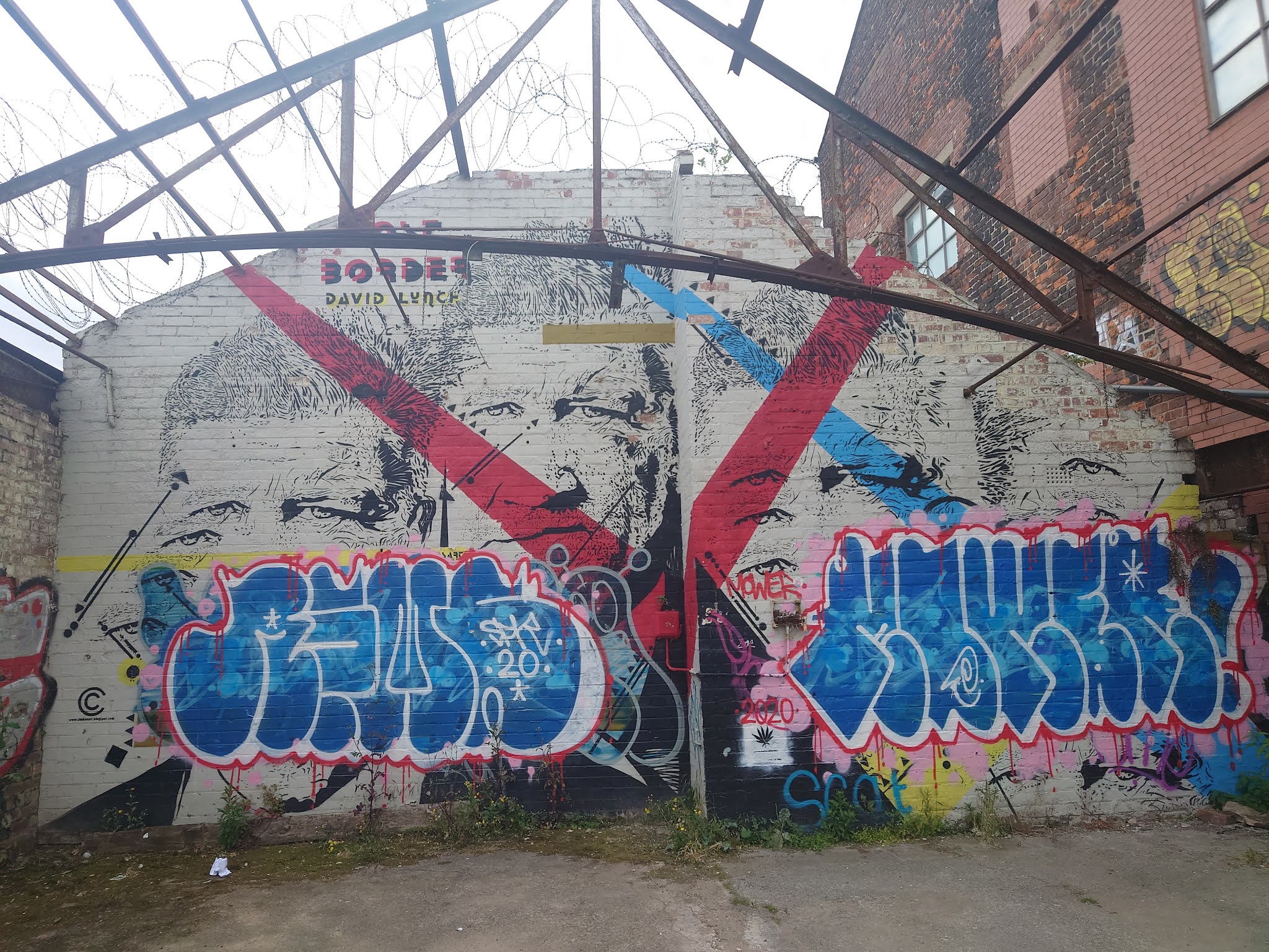 Techni Tou Dromou Art of the Road SIP Car Park Port Street Manchester