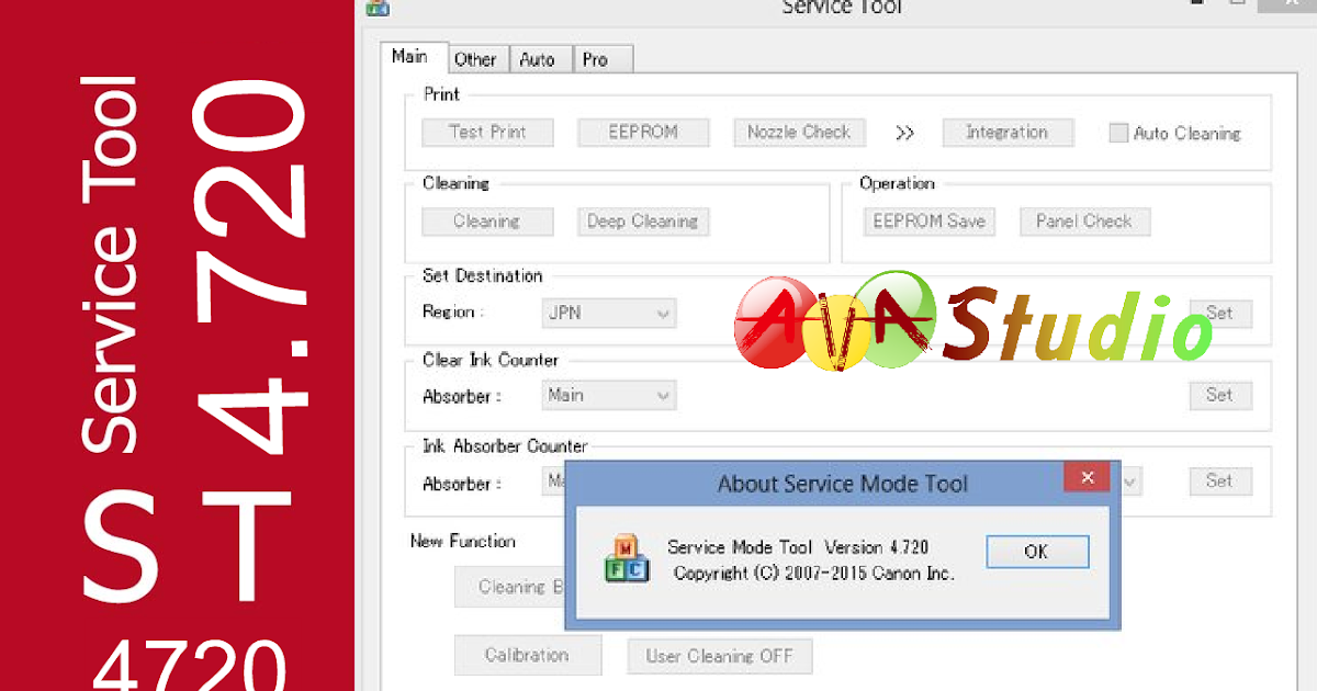 Canon service tool v4720 download free Canon service tool v4720 download free