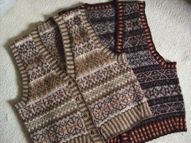 Irina: Fair Isle (Shetland Islands - Scotland) jacquard knitting. PATTERNS.