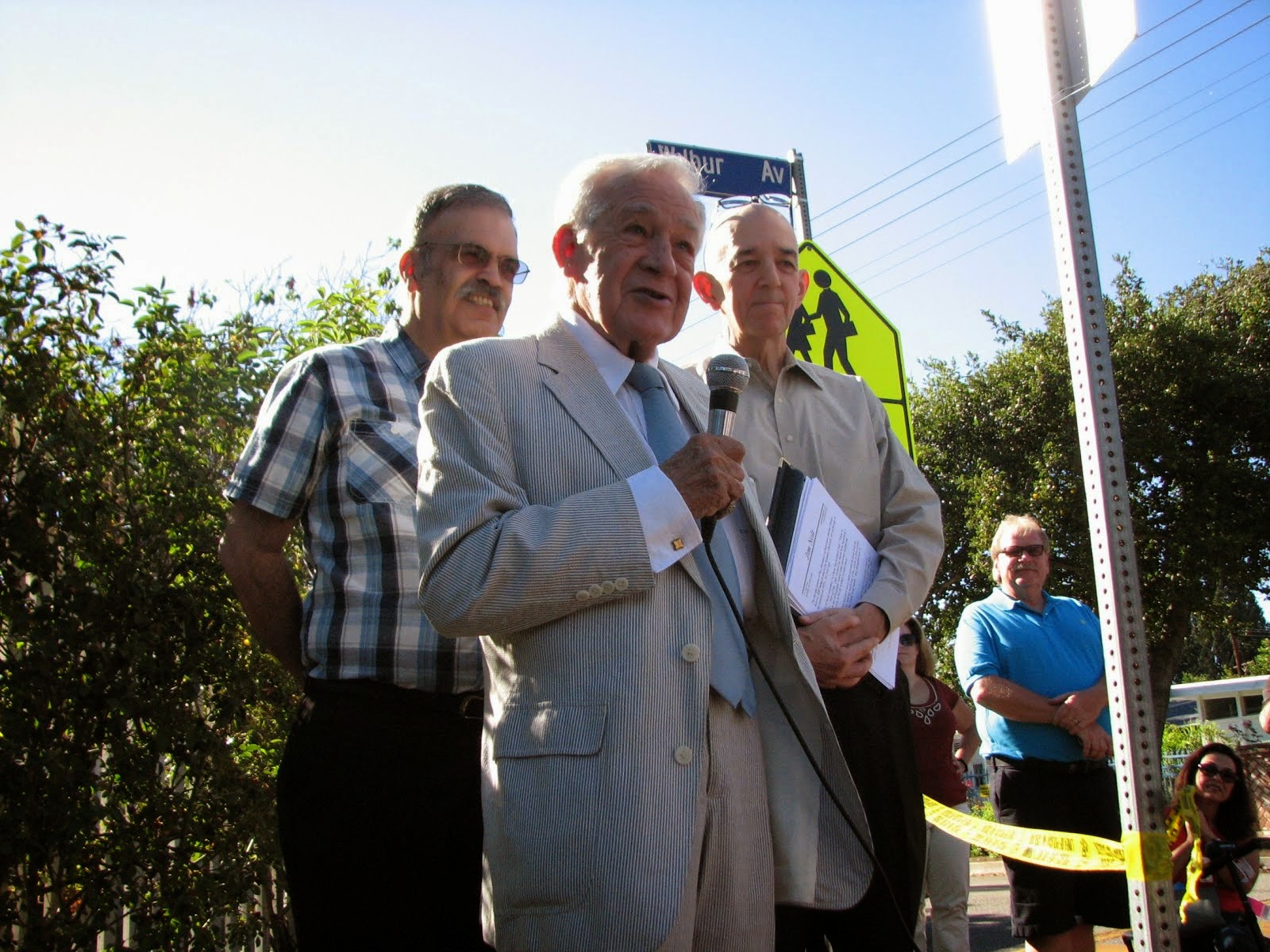 Adventures of Superman Plaque Dedication, Tarzana, CA, August 2014