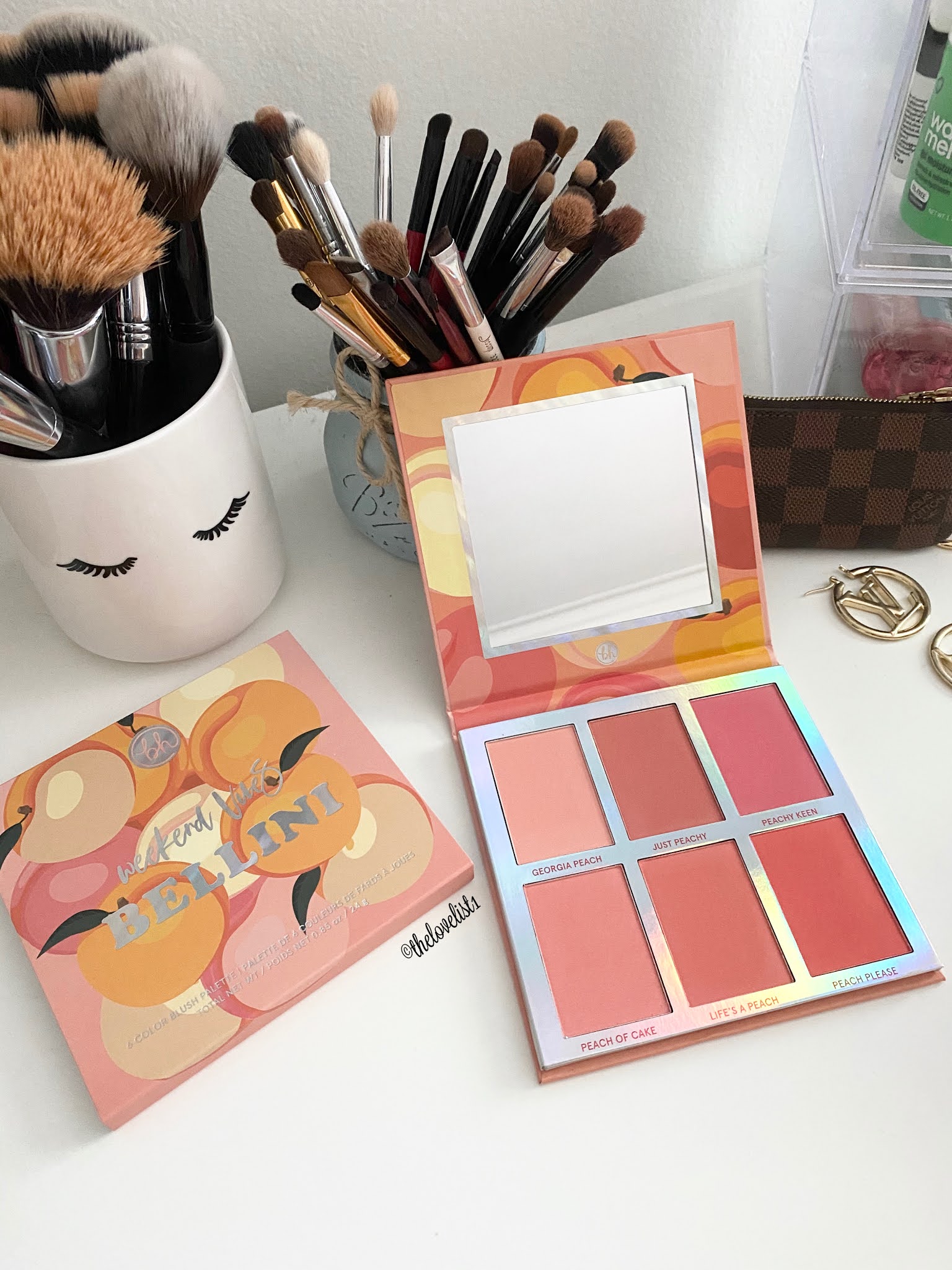 Product Review BH Cosmetics Bellini 6 Color Blush Palette