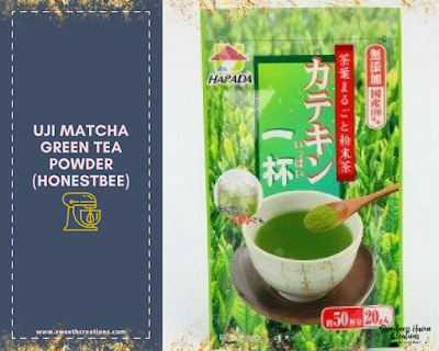 SHC 7 BAKING TIPS YOU SHOULD TRY FOR YOUR RAYA BAKING THIS 2018 Uji Matcha Green Tea Powder (HONESTBEE RM39.90)