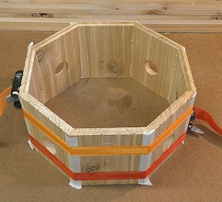 octagon birdhouse construction