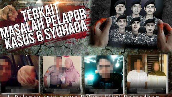 Beredar Foto Petugas Diduga Terlibat Kasus Tembak Mati 6 Anggota FPI