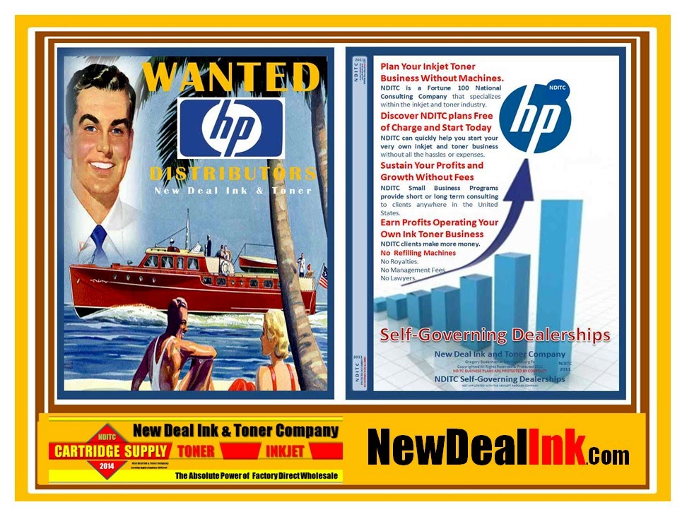 Ink Ink Toner Cartridge Refilling Business Guide Manual Book NDITC