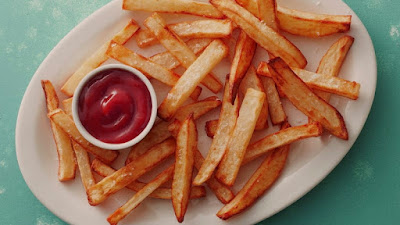 OILFREE AIRFRYER FRENCH FRIES MADE IN PHILIPS AIRFRYER