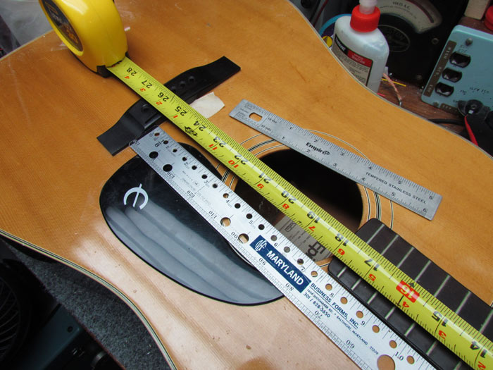 Using Fox Bridge Clamp to Glue New Bridge on an Acoustic Guitar Crawls