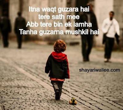 tanhai ki dard bhari shayari 