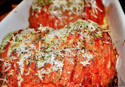 Hasselback-Kürbis