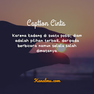 Caption Cinta Keren