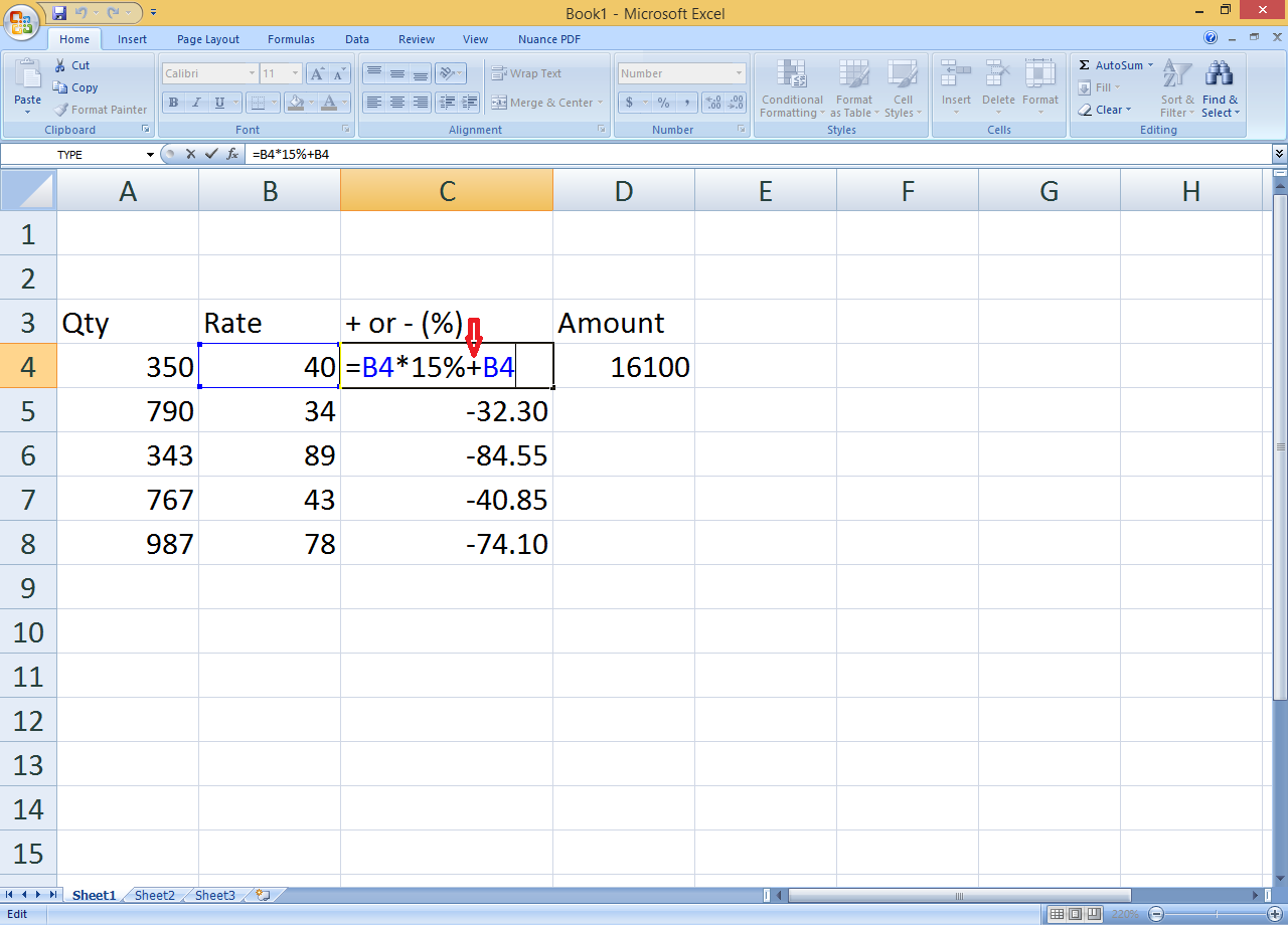 How To Calculate Percentage Increase And Decrease In Excel Haiper