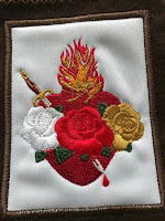 The Scapular of the United Sacred Hearts - Back