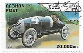 Selo Carro de corrida de 1920