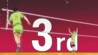 ハイキュー!! アニメ 2期13話 | 角川学園高校 2m 百沢雄大 Hyakuzawa Yudai |HAIKYU!! Karasuno vs Kakugawa