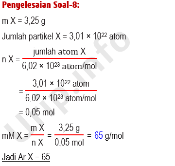 Soal Konsep Mol 2021 Urip Dot Info
