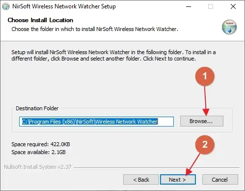 برنامج wireless network watcher للكشف عن الاجهزة المتصلة بالراوتر - برنامج تحديد سرعة النت للمشتركين