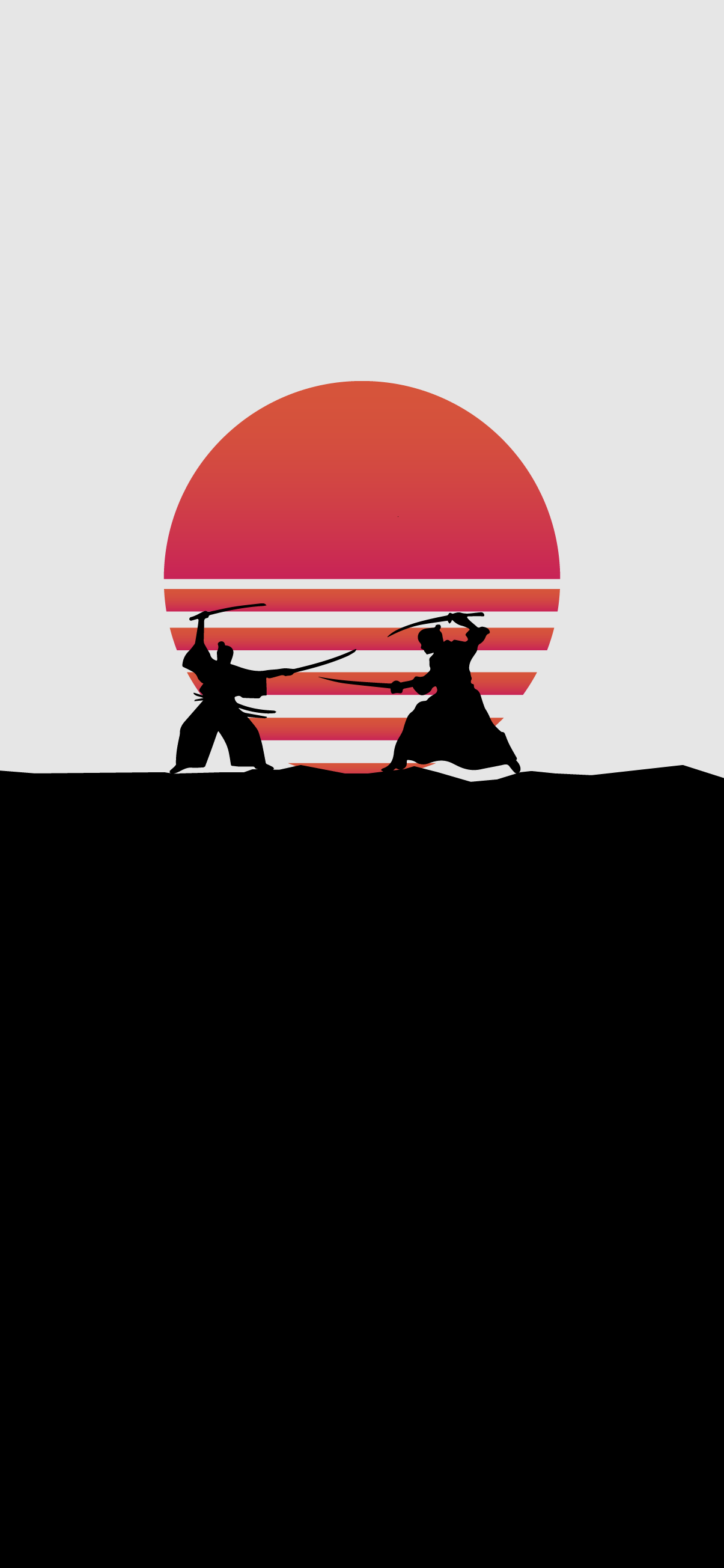 Cool iphone wallpaper HD - Samurai Synthwave