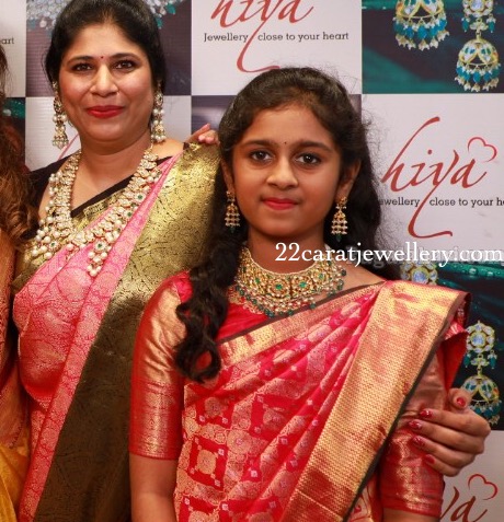 Hiya Reddy in Kundan Choker - Jewellery Designs