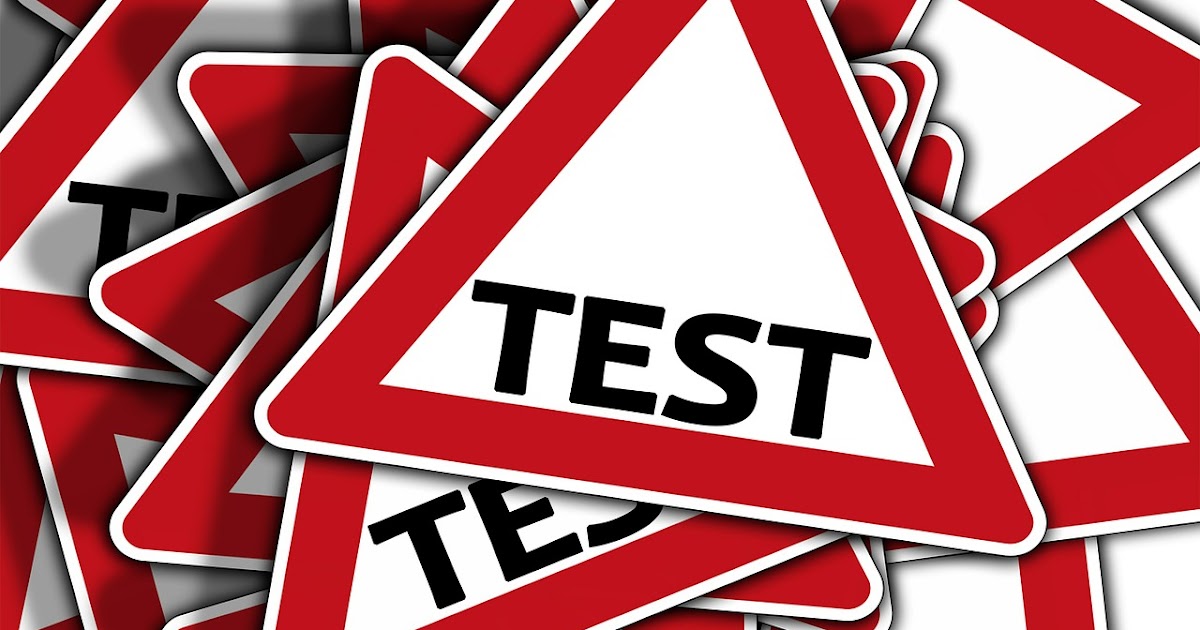 Hate test. To pass the test.