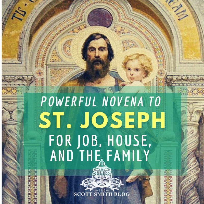 Powerful Novena to St. Joseph for Work, Family, Job, Employment, to