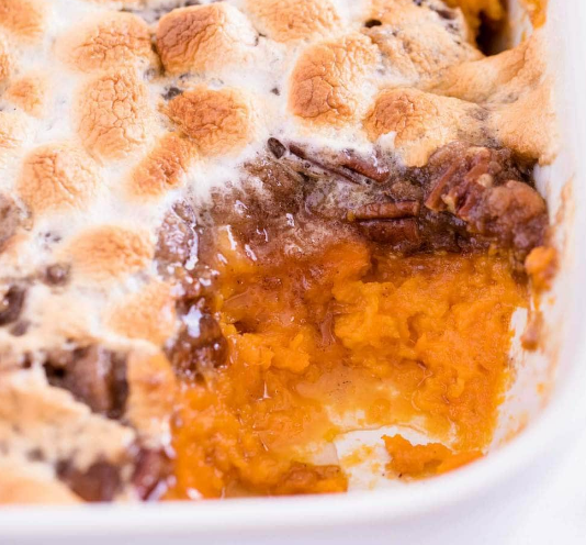 THE BEST SWEET POTATO CASSEROLE #vegetarian #vegan #casserole #potato #sweet THE BEST SWEET POTATO CASSEROLE #vegetarian #vegan #casserole #potato #sweet