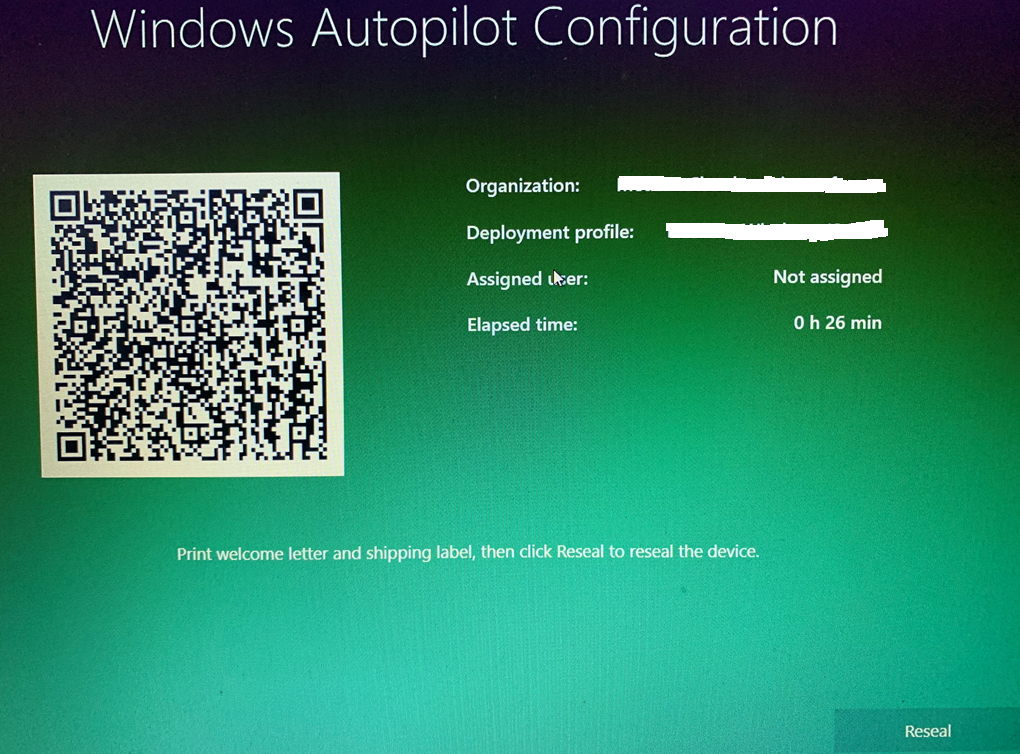 Gerry Hampson Device Management Autopilot White Glove issue