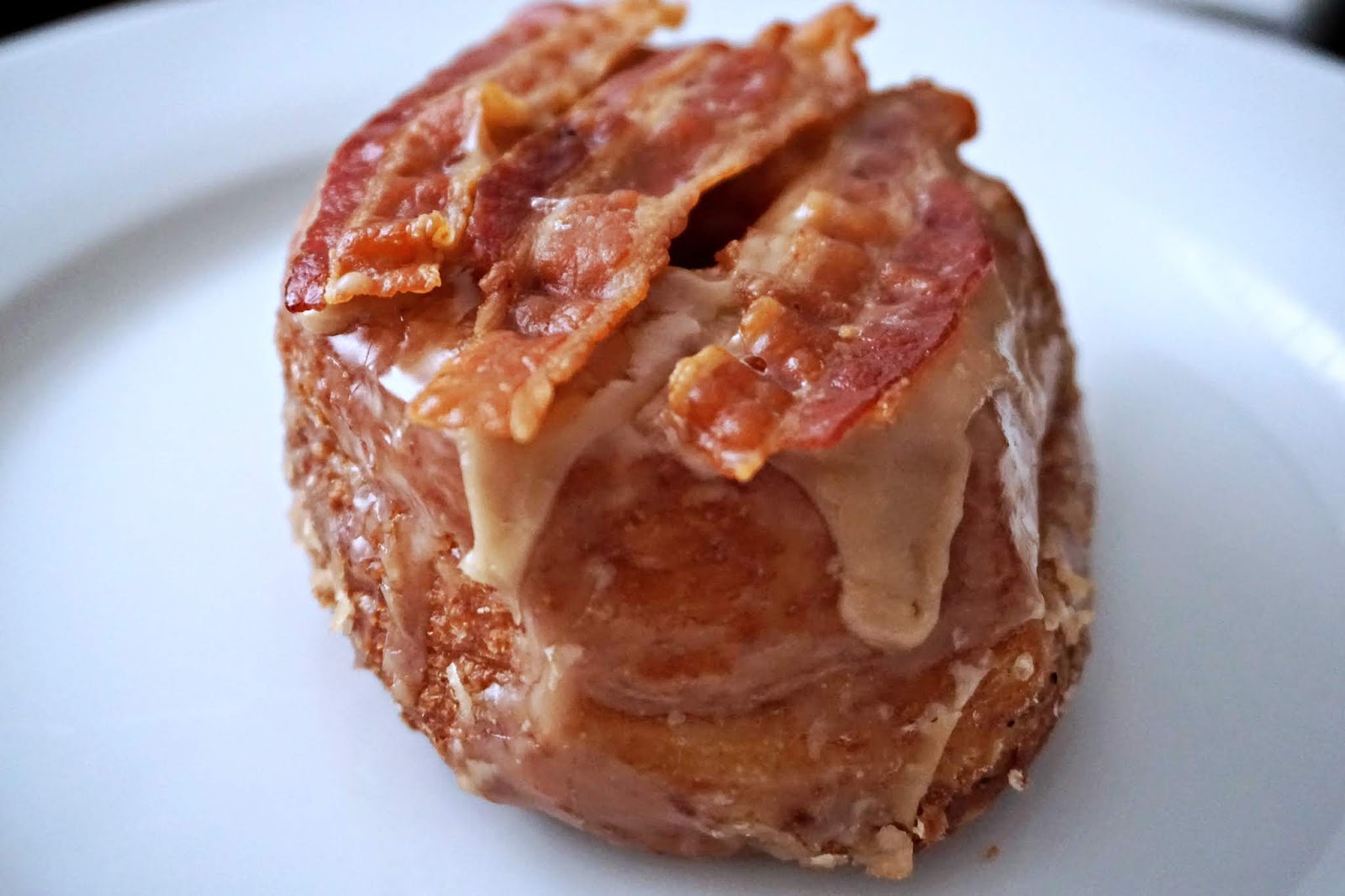 [NYC East Village] The Donut Pub Get the Maple Bacon Croissant Donut!