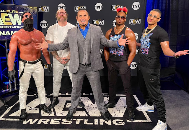 Big Money Matt Hardy and his proteges. StrengthFighter.com