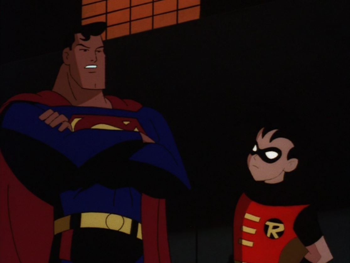 Superman has also mentored Robin. 