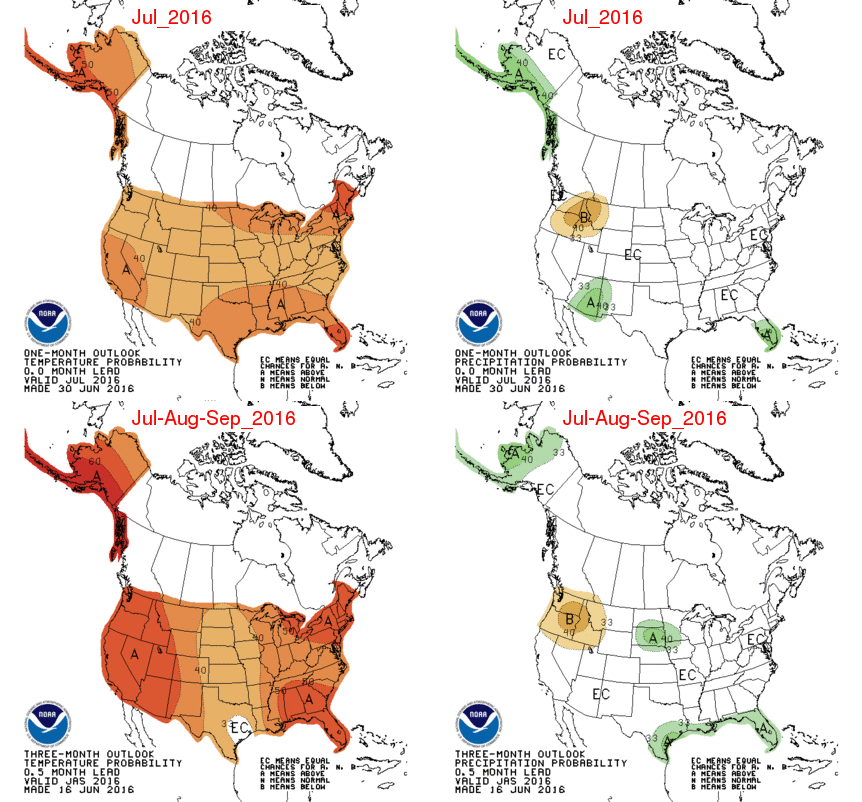 Utah Weather July Outlook