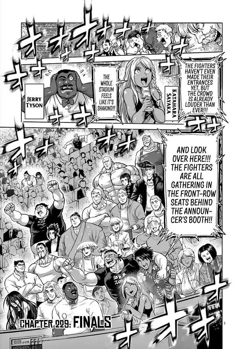 Kengan Ashura Manga Vol 26 Chapter 229 Finals
