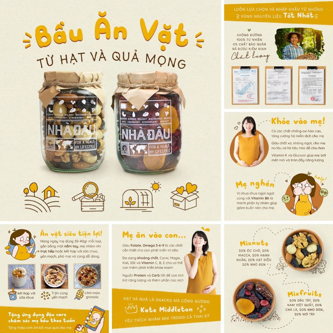 [A36] Vì sao Mẹ Bầu nên tích cực ăn hạt dinh dưỡng?