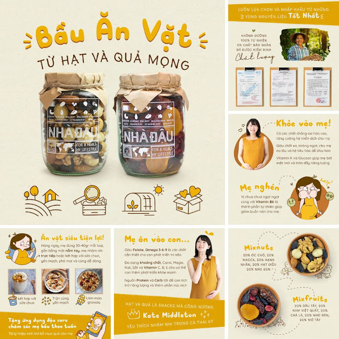 [A36] Gợi ý thực phẩm "vàng" cực tốt cho Mẹ Bầu tháng cuối