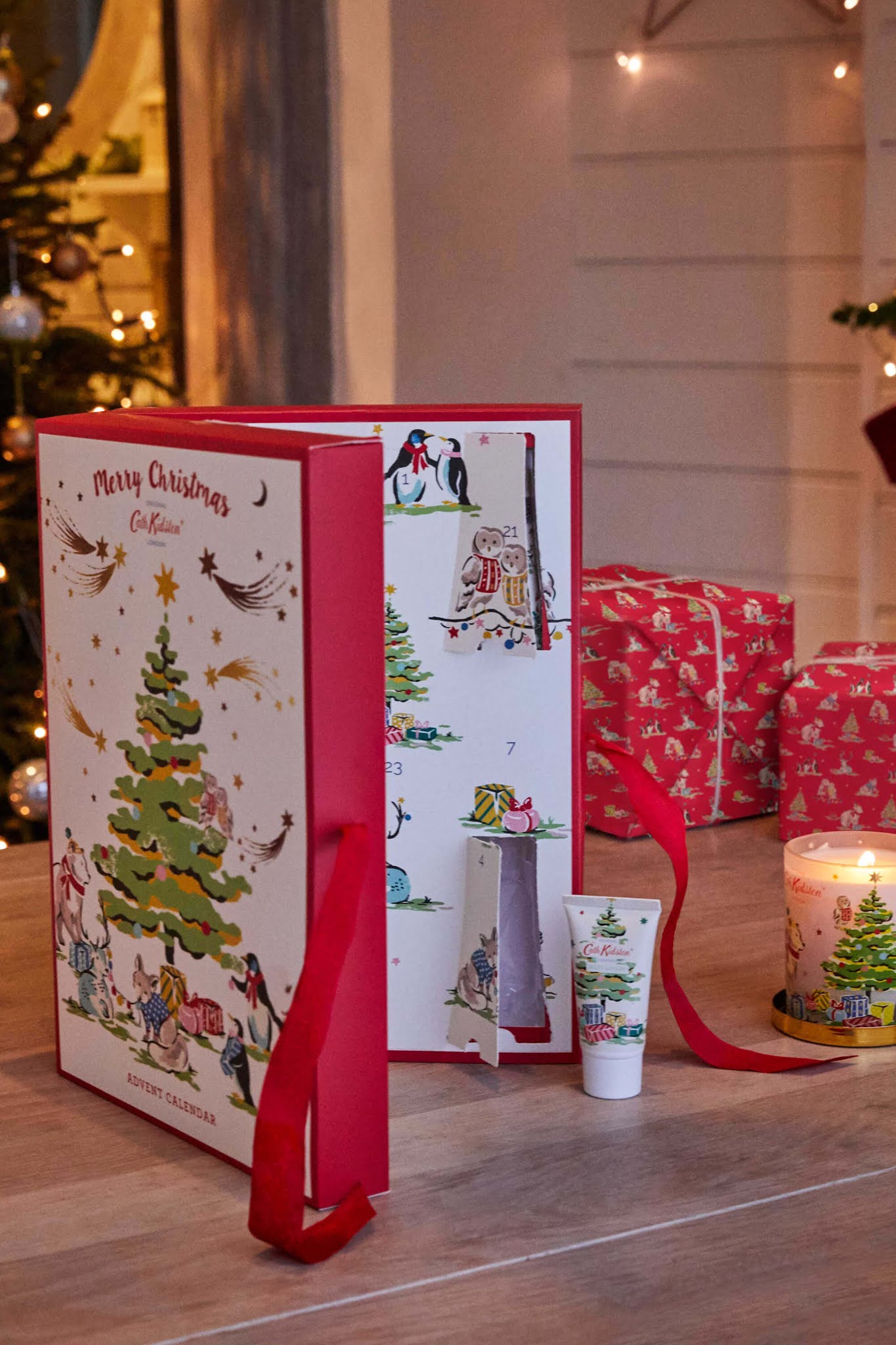Cath Kidston Beauty Advent Calendar 2020 Natural English Beauty Satchel