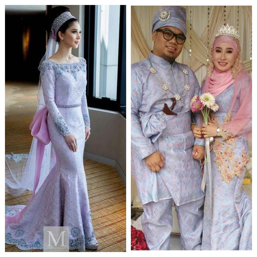 Butik Pengantin  SONGKET TERBARU warna pastel